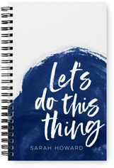 contemporary lets do this thing monthly planner