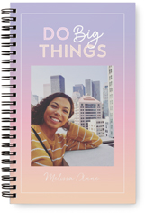 do big things monthly planner