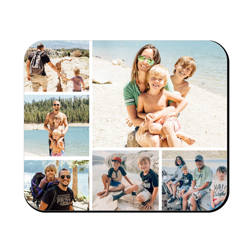 Gallery of Six Mouse Pad, Rectangle, Multicolor