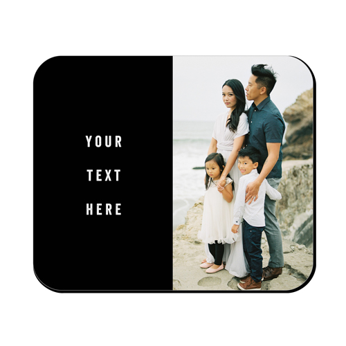 Text Gallery of One Mouse Pad, Rectangle, Multicolor