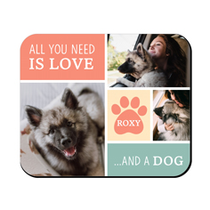 Love and a Dog Collage