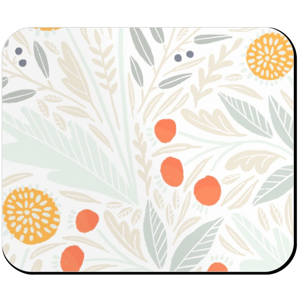 Astrid Mouse Pad, Rectangle, Multicolor, Air