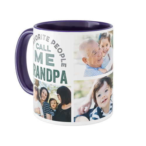 My Favorite People Arch Mug, Blue, , 11oz, Blue, lake