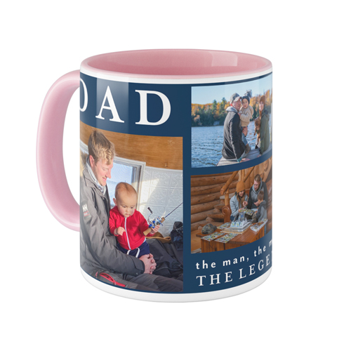 Gallery of Six Bold Mug, Pink,  , 11oz, Multicolor