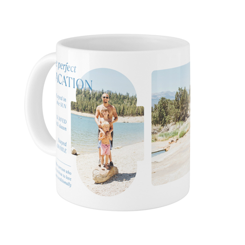 Travel Infographic Mug, White, , 11oz, White, white