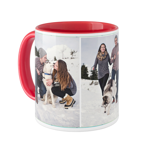 Pets Gallery of Three Mug, Red, , 11oz, Multicolor, multi