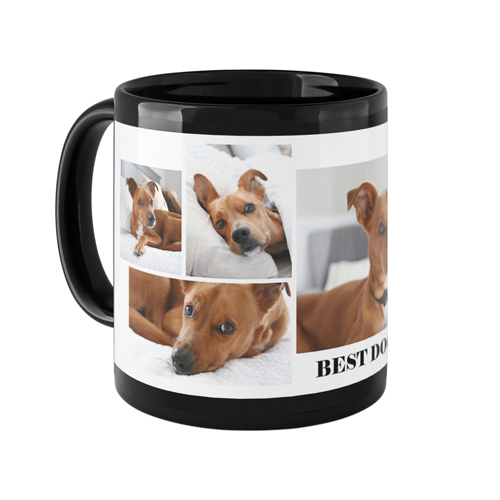 Gallery of Six Pets Mug, Black,  , 11oz, Multicolor