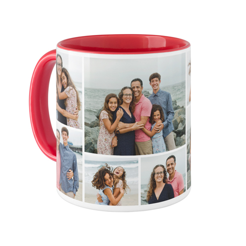 Gallery of Ten Mug, Red,  , 11oz, Multicolor