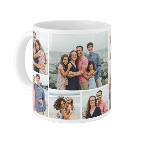 Gallery of Ten Mug, White, , 11oz, Multicolor, multi