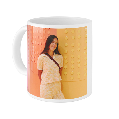 Gallery of One Text Mug, White, , 11oz, Multicolor, multi