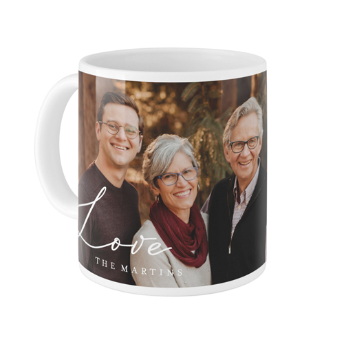 White Christmas Mug