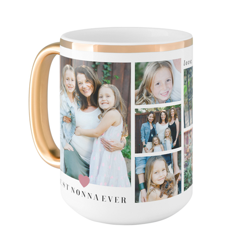 Pink And Gold Mugs