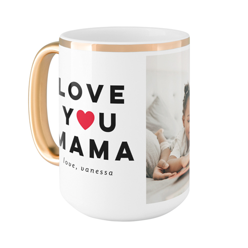 Red And Gold Mugs