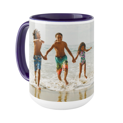 Family Gallery Mug, Blue,  , 15oz, Multicolor