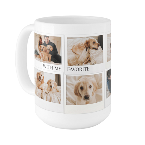 Photo Memories Mug, White, , 15oz, White, white
