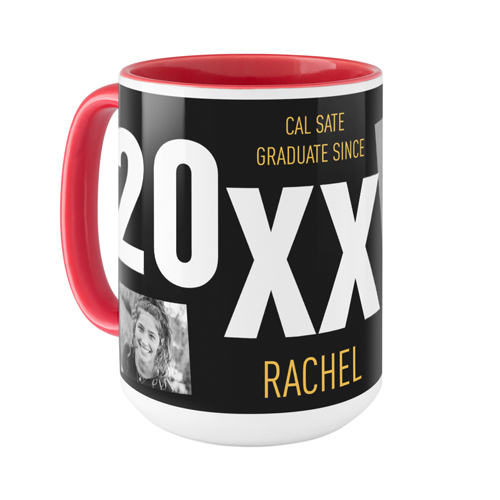 Big Year Mug, Red, , 15oz, Black, black