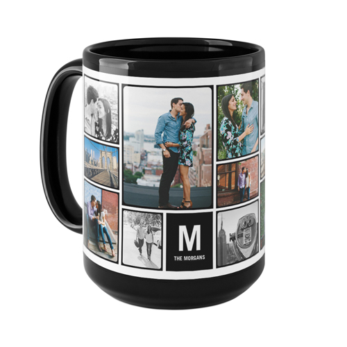 Pictogram Mug, Black, , 15oz, Black, black