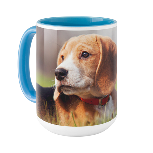 Pets Photo Gallery Mug, Light Blue,  , 15oz, Multicolor