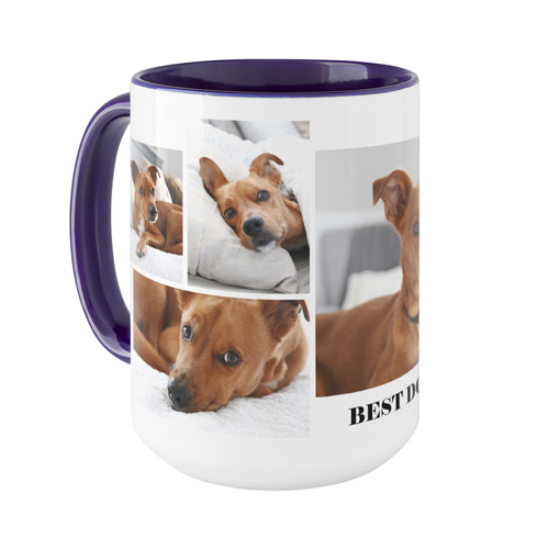 Gallery of Six Pets Mug, Blue,  , 15oz, Multicolor