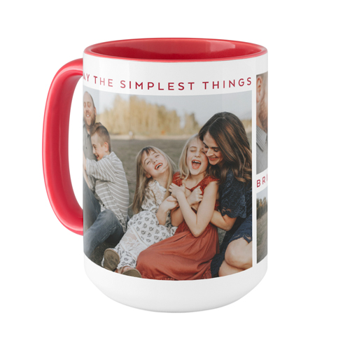 Simplest Things Mug, Red,  , 15oz, Red