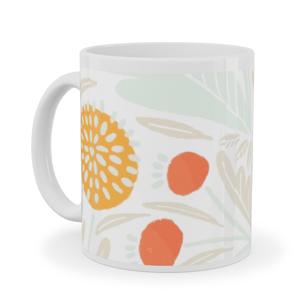 Astrid Ceramic Mug, White,  , 11oz, Multicolor