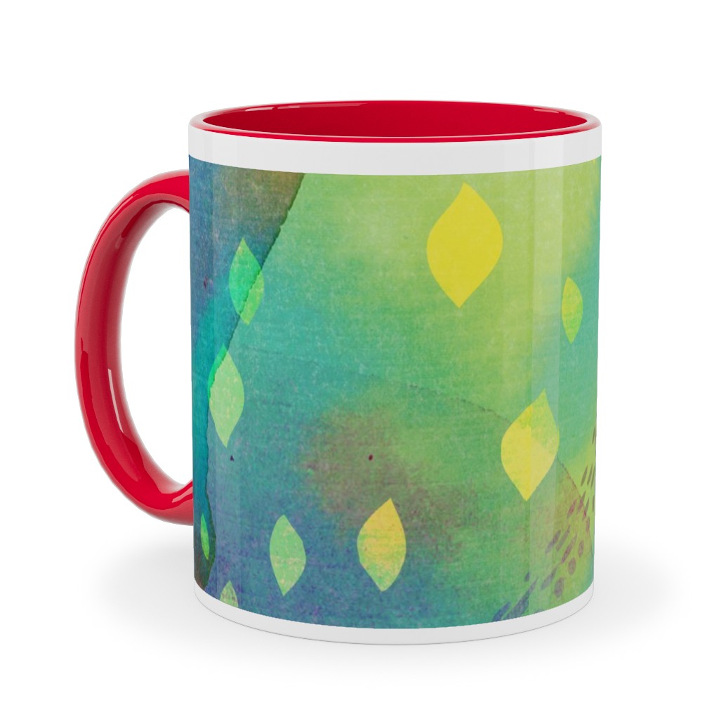 Daydreaming Ceramic Mug, Red, , 11oz, Multicolor