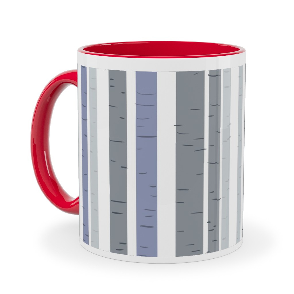 Red And Gray Mugs