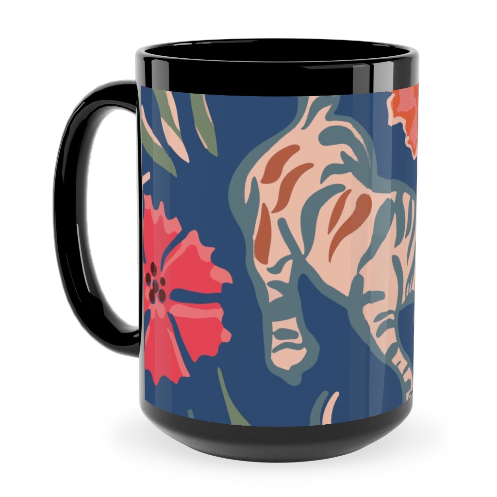 the Tigers Utopia - Multi Ceramic Mug, Black, , 15oz, Multicolor