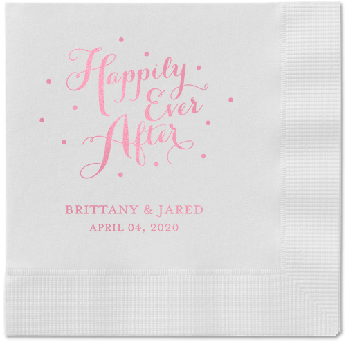 Divine Forever Napkins, Pink, White, Blush