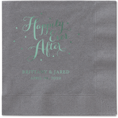 Divine Forever Napkins, Green, Pewter, Sage