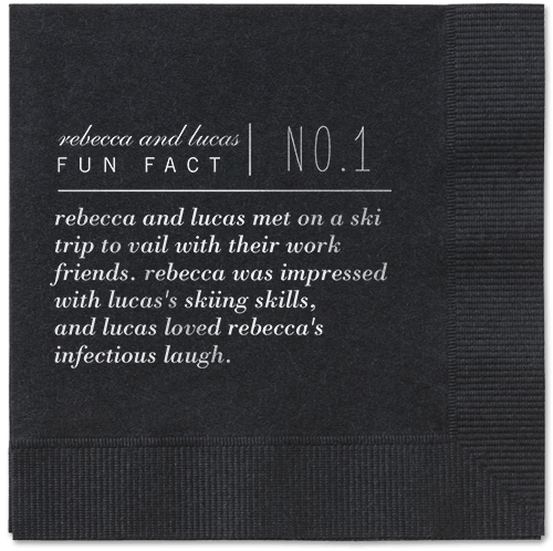 Fascinating Story Napkins, Grey, Black, Silver