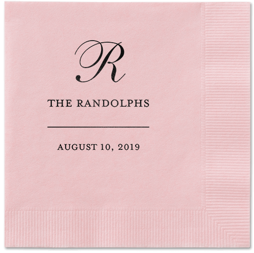 Black Table Napkins