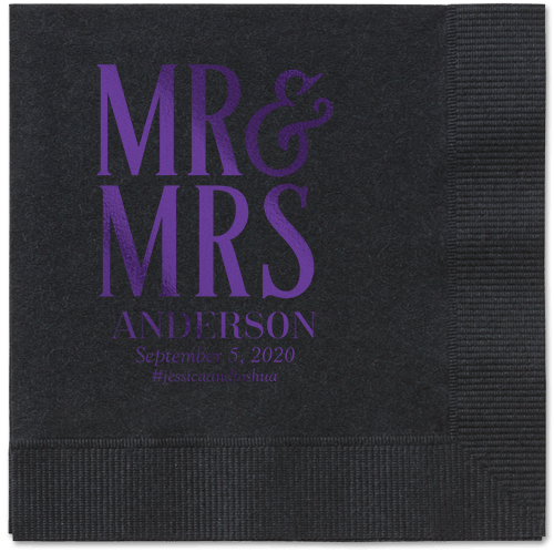 Purple Party Napkins