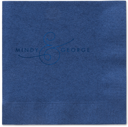 Blue Napkins