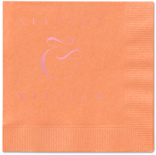 Nouveau Connection Napkin, Pink, Coral