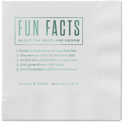 Printed Napkins