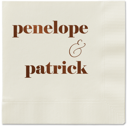 Winsome Wanderlust Napkin, Brown, Ecru, mocha