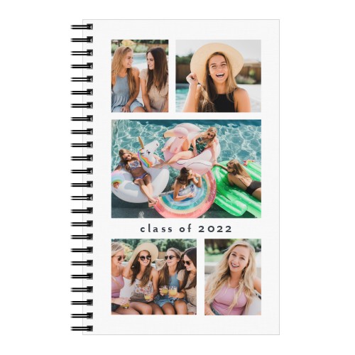 Class Celebrations 5x8 Notebook, 5x8, Gray