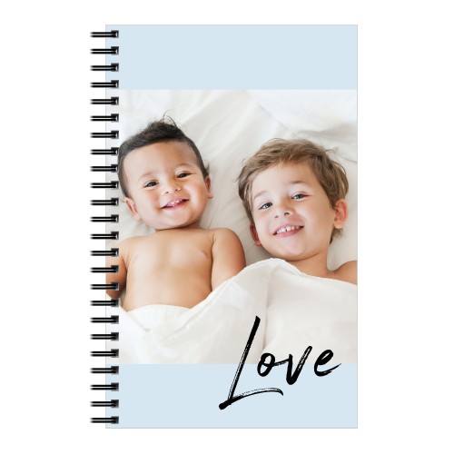 Love Contemporary 5x8 Notebook, 5x8, Black