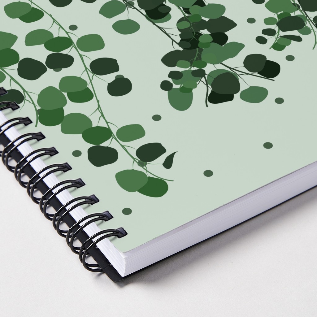 Hanging Eucalyptus Green Notebook Shutterfly