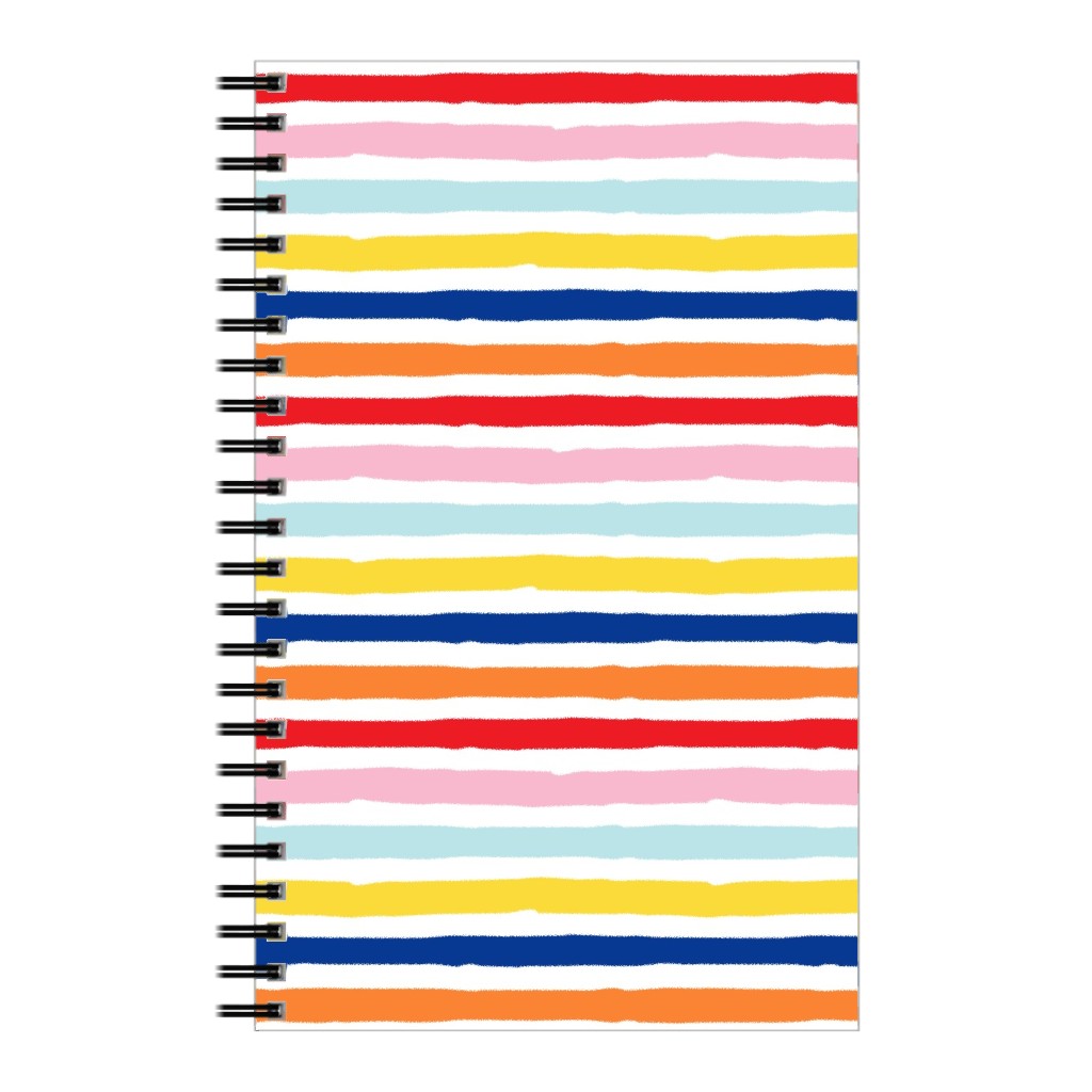 Imperfect Stripes - Multi Notebook, 5x8, Multicolor