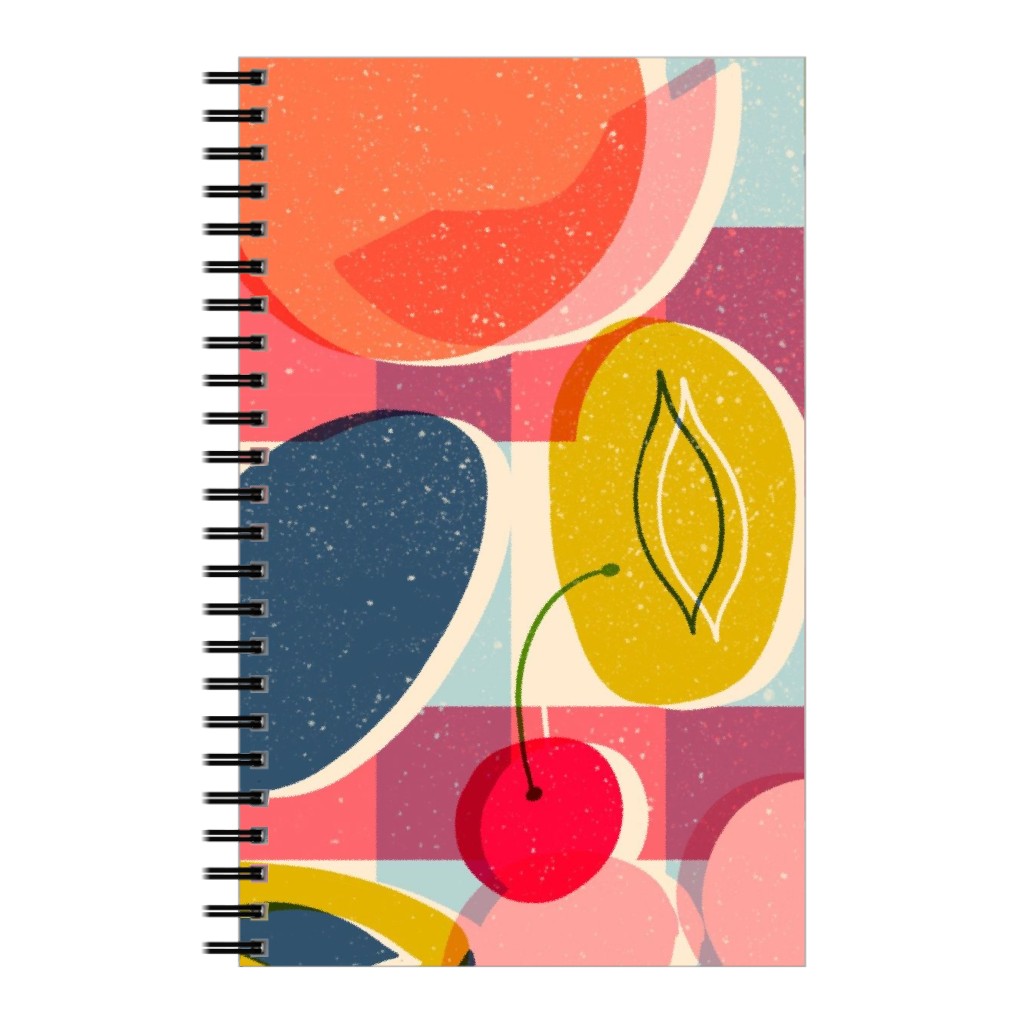 Summer Fruits - Bright Notebook, 5x8, Multicolor