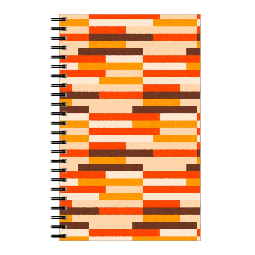 70s Kilim - Warm Notebook, 5x8, Multicolor