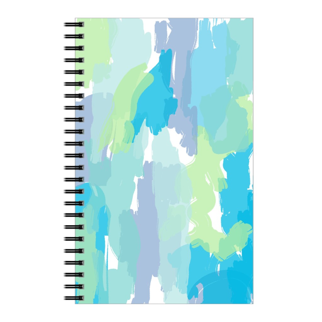 Abstract Painting - Cool Notebook, 5x8, Multicolor