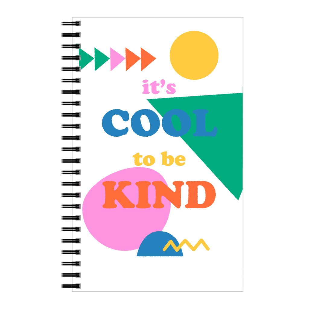 Cool To Be Kind - Multi Notebook, 5x8, Multicolor