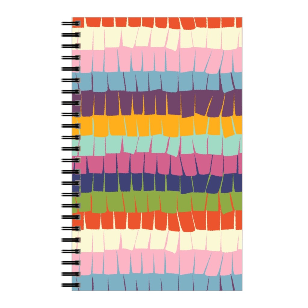 Pi�ata Fiesta Party Notebook, 5x8, Multicolor