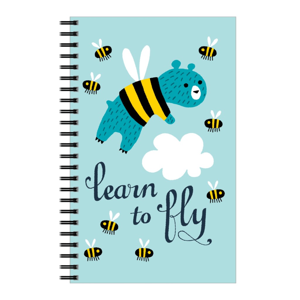 Bear Learns To Fly Notebook | Shutterfly