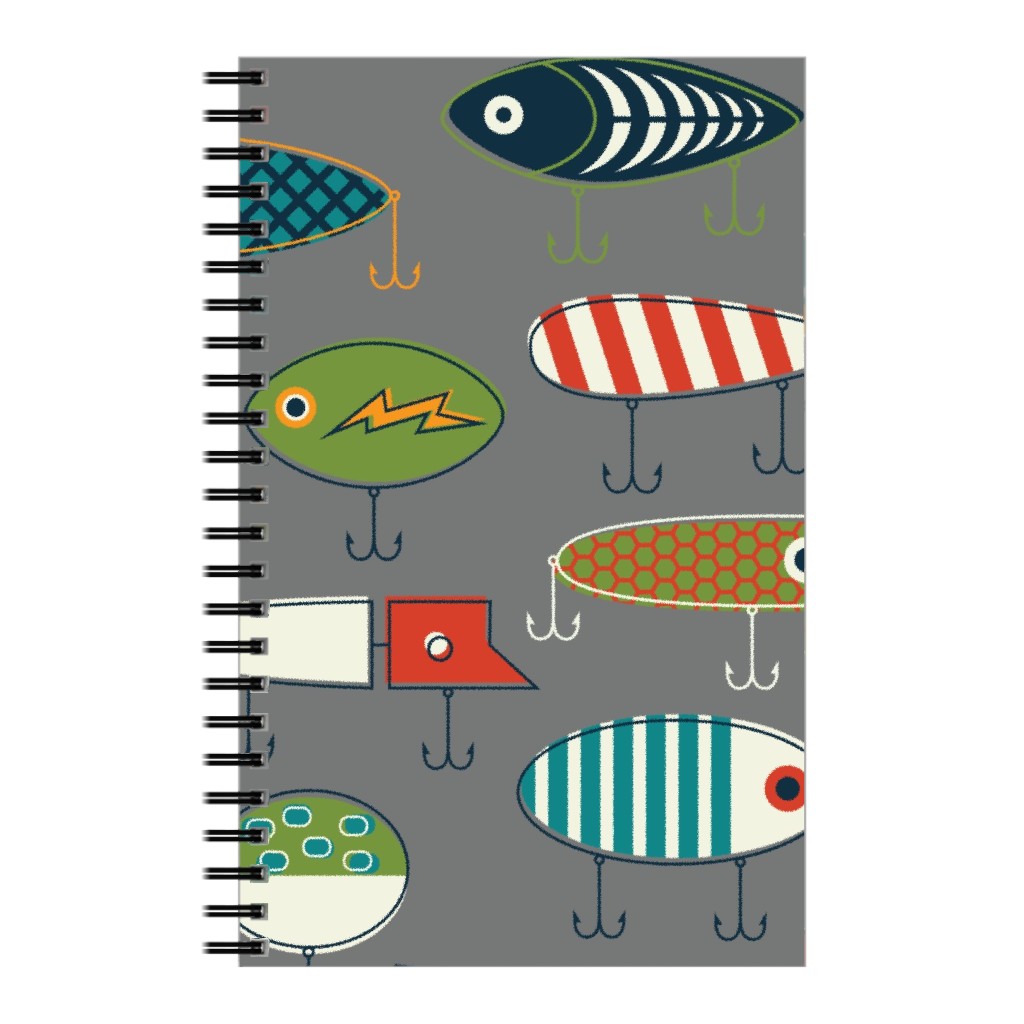 Hooked Up Notebook, 5x8, Multicolor