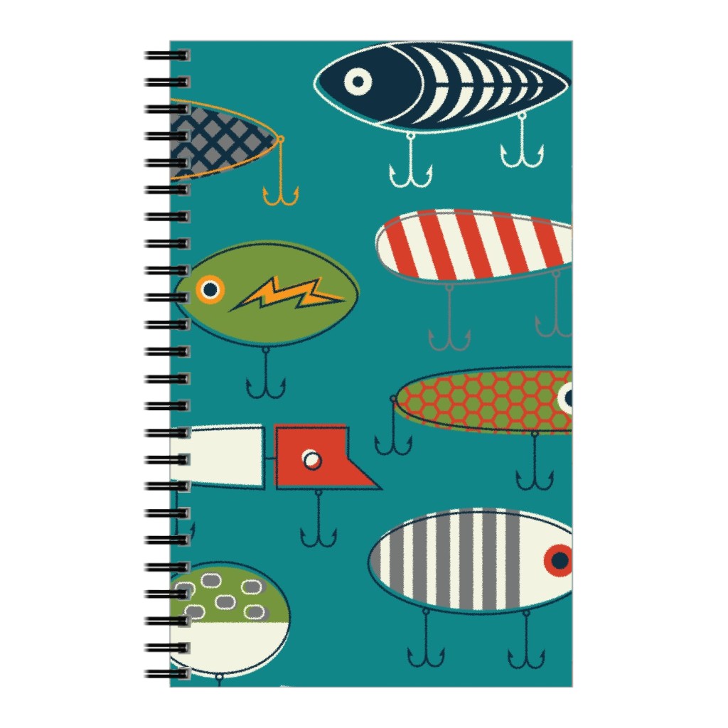 Hooked Up Notebook, 5x8, Multicolor