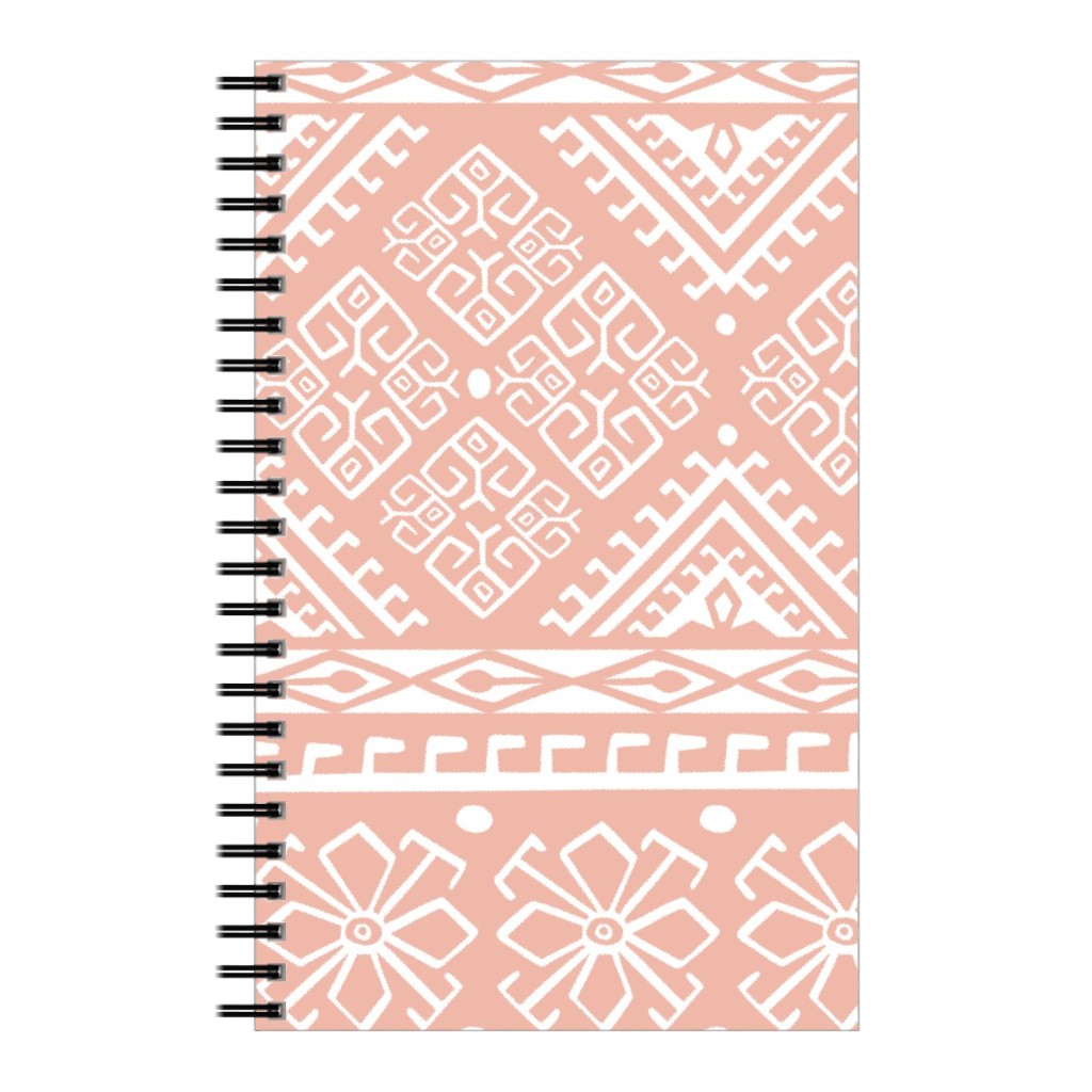 Grand Bazaar - Blush Pink Notebook, 5x8, Pink